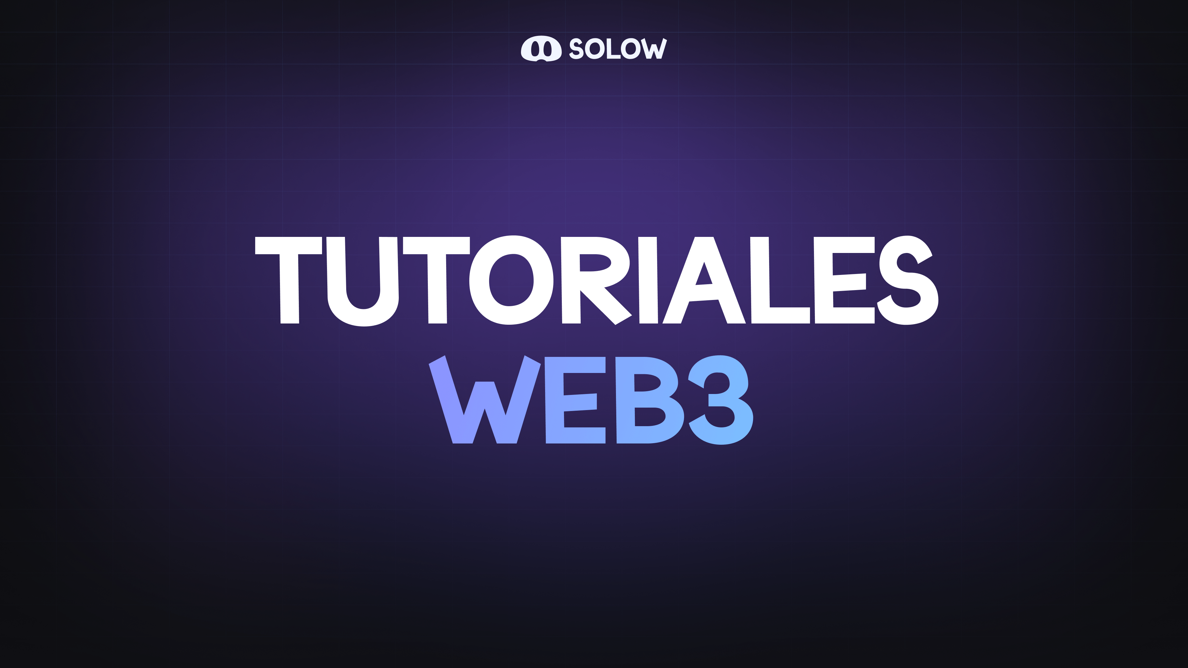 Tutoriales Web3